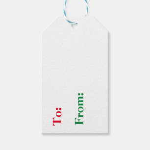 Merry Christmas in Morse Code Gift Tags Version 2