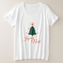 Merry Christmas in red: classic fir tree and cheer