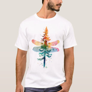 Merry Christmas insect Lover Xmas Dragonfly Christ T-Shirt