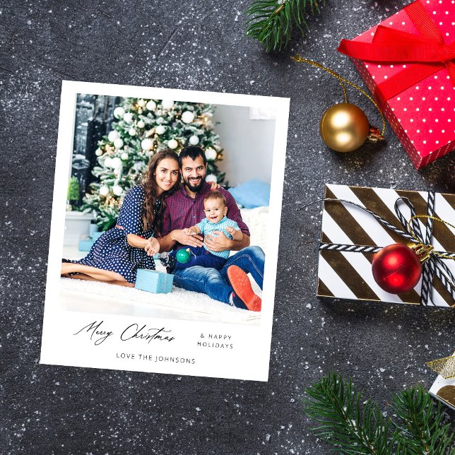 Merry Christmas Instant Photo Minimalist - Small (Creator Uploaded)