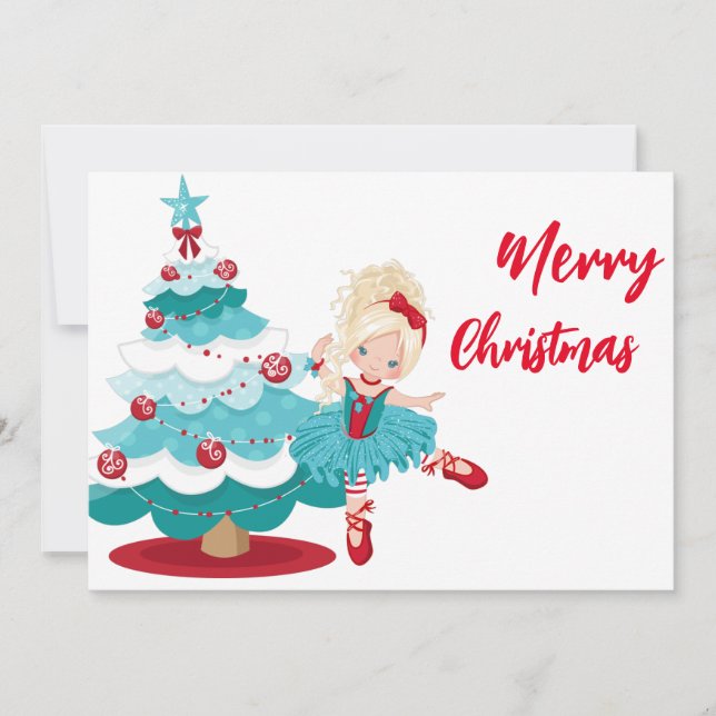 Merry Christmas  Invitation (Front)