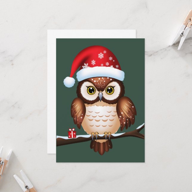 Merry Christmas Invitation (Front/Back In Situ)