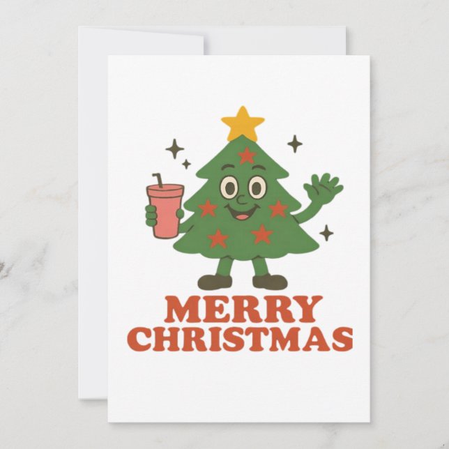 Merry Christmas  Invitation (Front)