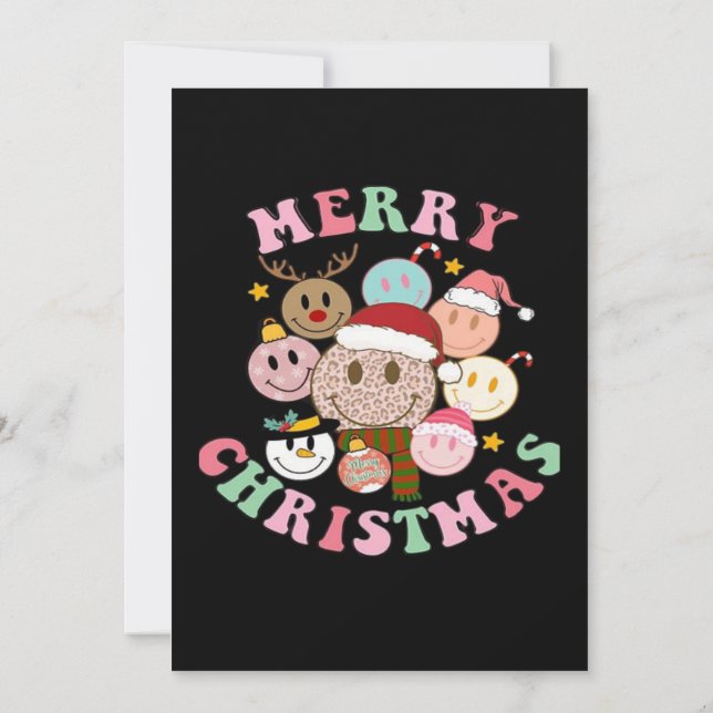 Merry Christmas  Invitation (Back)