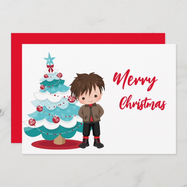 Merry Christmas   Invitation (Front/Back)