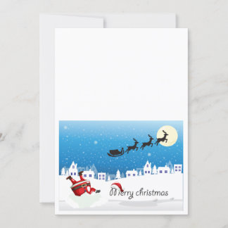 merry christmas invitation card