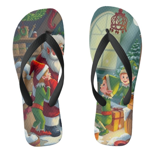 Merry Christmas  Jandals (Footbed)