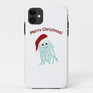 Merry Christmas! Jellyfish Case-Mate iPhone Case