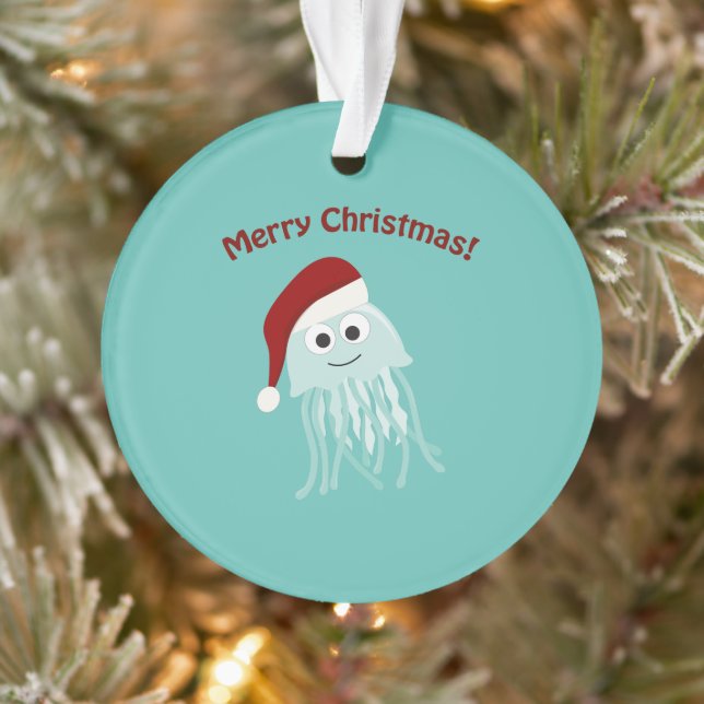 Merry Christmas! Jellyfish Ornament (Tree)