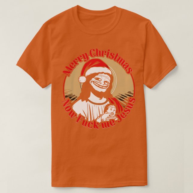 Merry Christmas Jesus T-Shirt (Design Front)