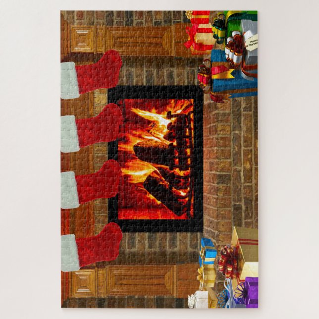 Merry Christmas Jigsaw Puzzle 1,014 Pieces (Vertical)
