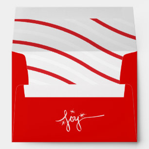 Merry Christmas Joy Hand Lettering  Envelope