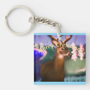 Merry Christmas Key Ring