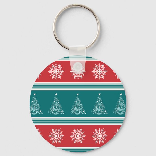 Merry Christmas Key Ring (Front)