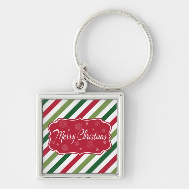 Merry Christmas Key Ring (Front)