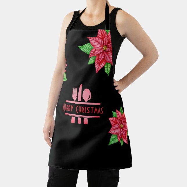 Merry Christmas kitchen apron (Insitu)