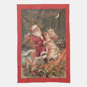 Merry Christmas kitchen towel