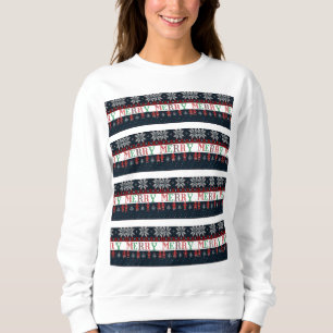  Merry Christmas knit  Sweatshirt