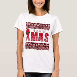 Merry Christmas knit Trendy Elegant T-Shirt