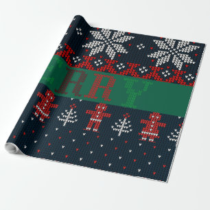 Merry Christmas knit Wrapping Paper