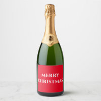 Merry Christmas Label