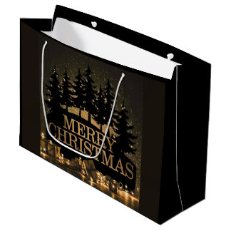 Merry Christmas Large Gift Bag