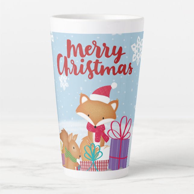 Merry Christmas  Latte Mug (Front)