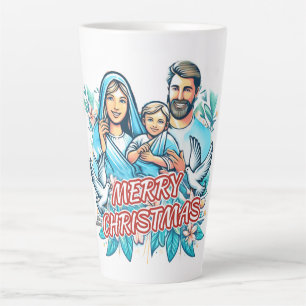 Merry Christmas Latte Mug