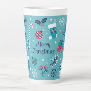 Merry Christmas Latte Mug