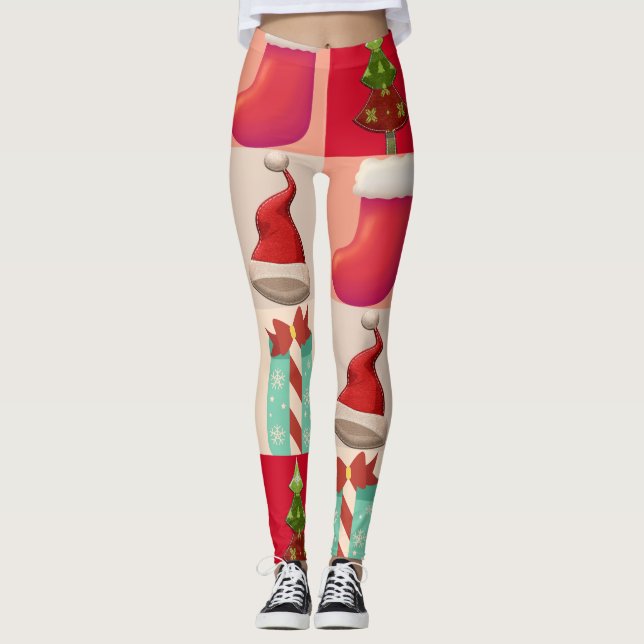 MERRY CHRISTMAS LEGGINGS (Front)