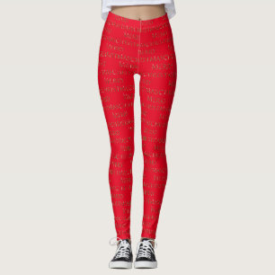 Merry Christmas Leggings