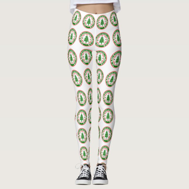 Merry Christmas Leggings (Front)