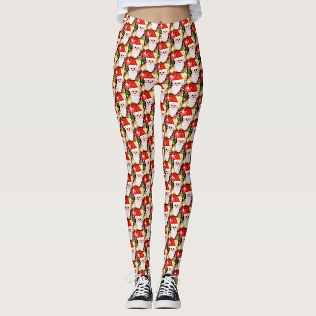 Merry Christmas Leggings (Front)