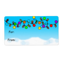 Merry Christmas Light Bulbs