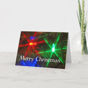 Merry Christmas Lights Card