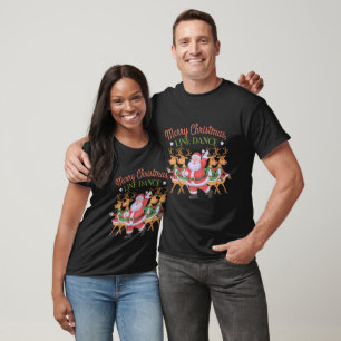 Merry Christmas Line Dance Celebrate the Season T-Shirt