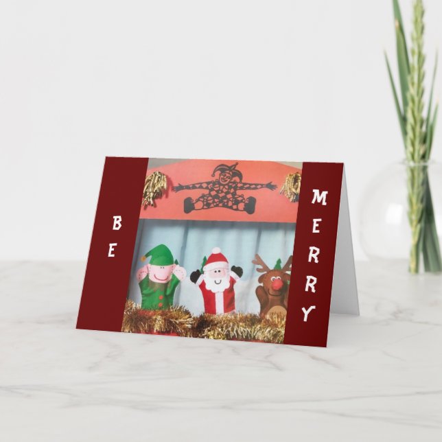 "MERRY CHRISTMAS LITTLE ONE** CHILD'S CARD (Front)