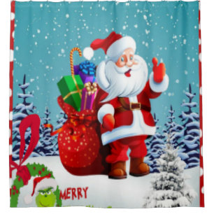 Merry Christmas llll Shower Curtain