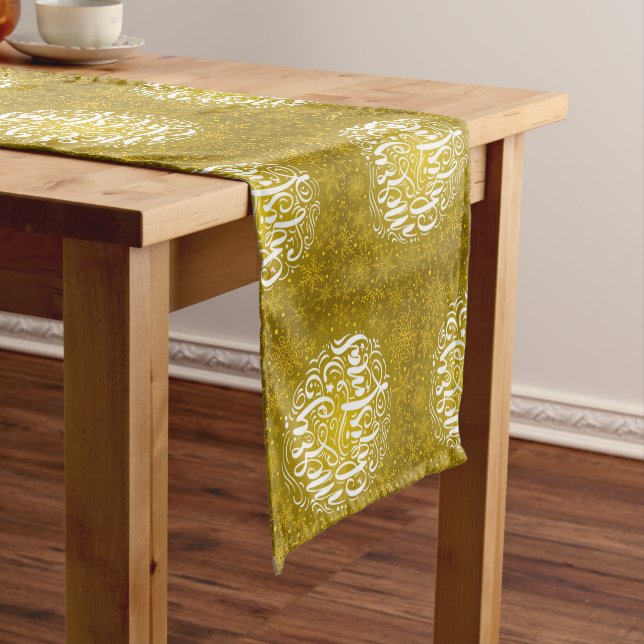 Merry Christmas Long Table Runner (In Situ)