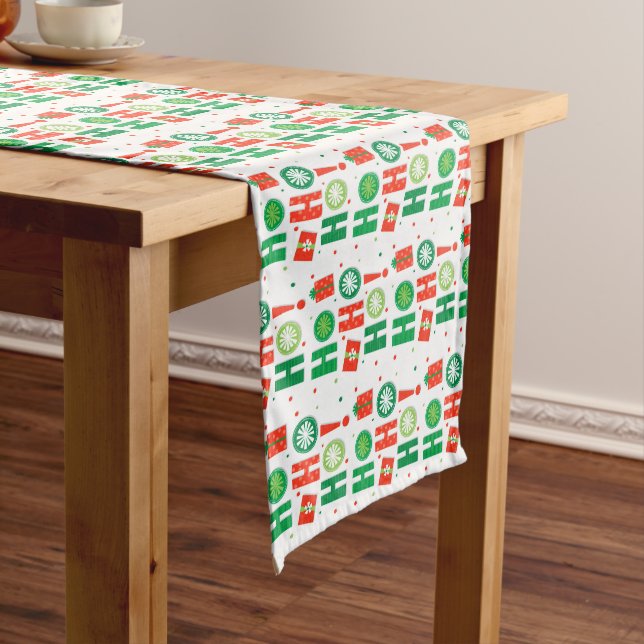 Merry Christmas Long Table Runner (In Situ)
