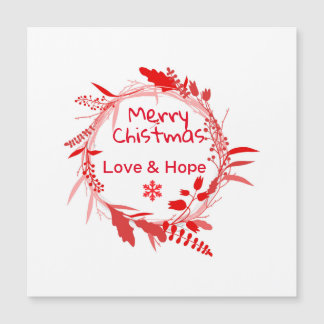 Merry Christmas Love & Hope card