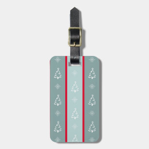 Merry Christmas Luggage Tag