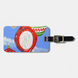 Merry Christmas Luggage Tag