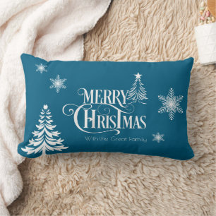 Merry Christmas Lumbar Cushion