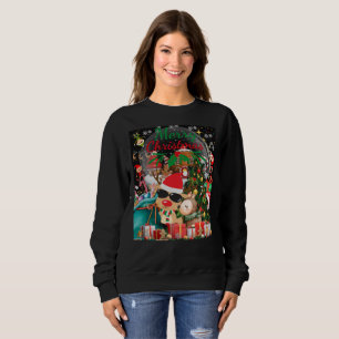 Merry Christmas Magic: Festive Holiday Delights Sweatshirt