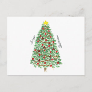 Merry Christmas  magic Holiday Postcard