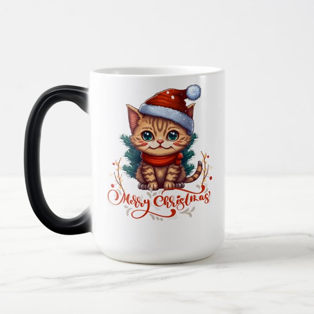 Merry Christmas Magic Mug (Left)