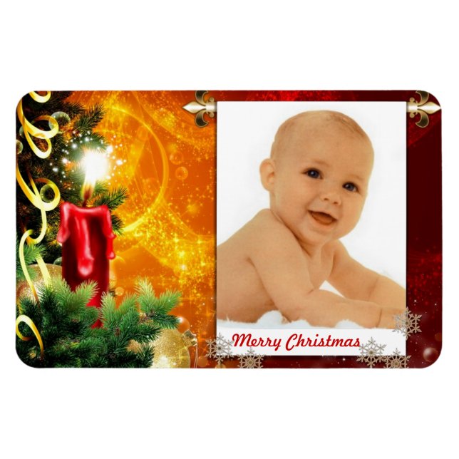 Merry Christmas Magnet (Horizontal)
