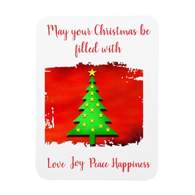 Merry Christmas  Magnet (Vertical)