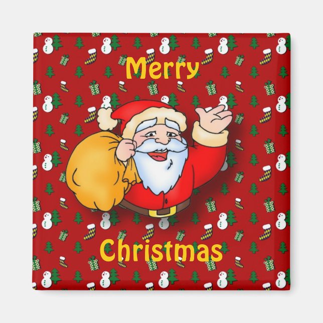 Merry Christmas Magnet (Front)